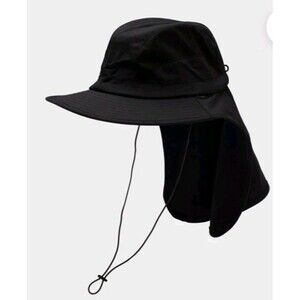 Tilley Women's Ultralight Sunshield Baseball Cap Size Medium Black HT7073 New